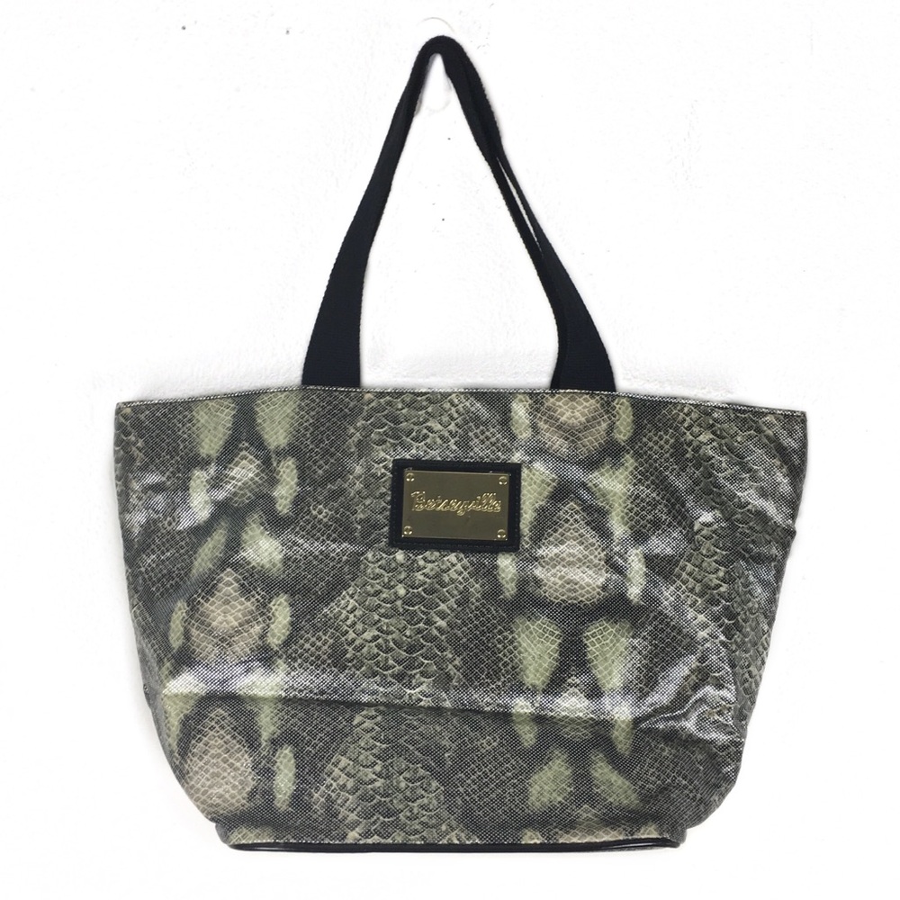 Betsey Johnson | NWOT Betseyville Snake print tote